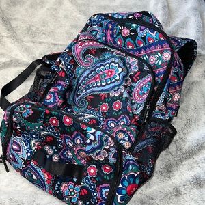 Vera Bradley Travel Backpack Weekender Carryon Tote